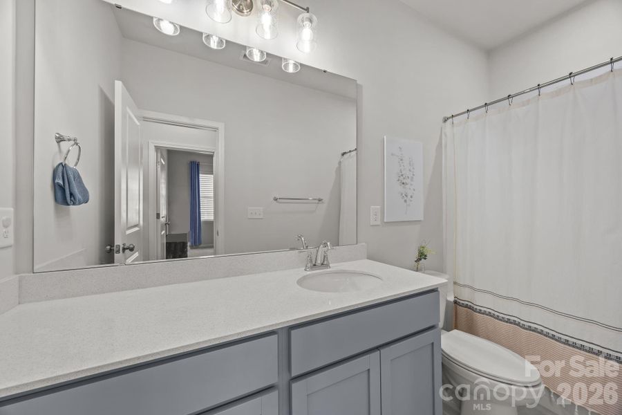 Furnished interior view inside a new home in , Charlotte (Image 8).