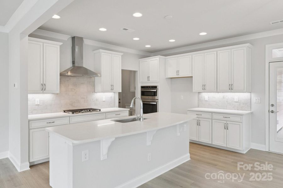 Furnished interior view inside a new home in Walk23, Huntersville (Image 3).