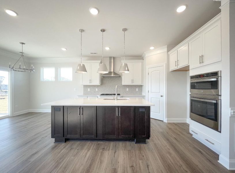 Furnished interior view inside a new home in Founders Club, Moore (Image 5).