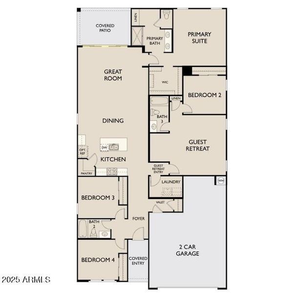 Sunflower Floor Plan