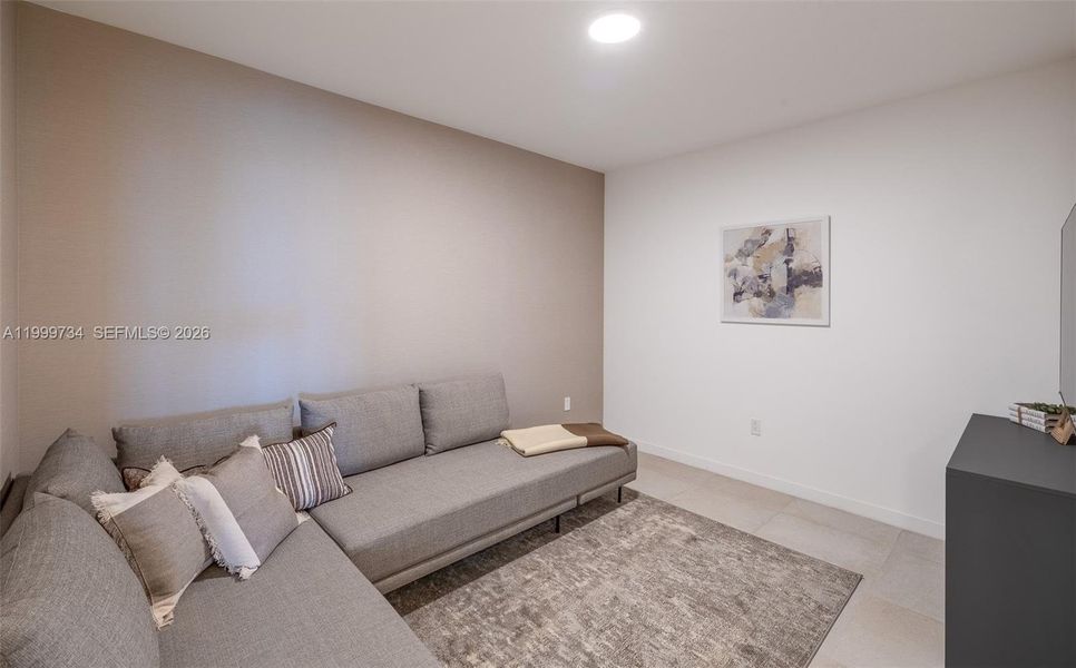 Furnished interior view inside a new home in , Bay Harbor Islands (Image 40).