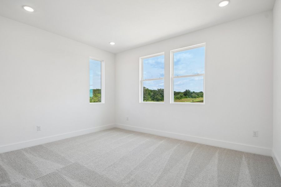 Spacious, unfurnished interior of a new home in Freedom at Anthem, Kyle (Image 20).