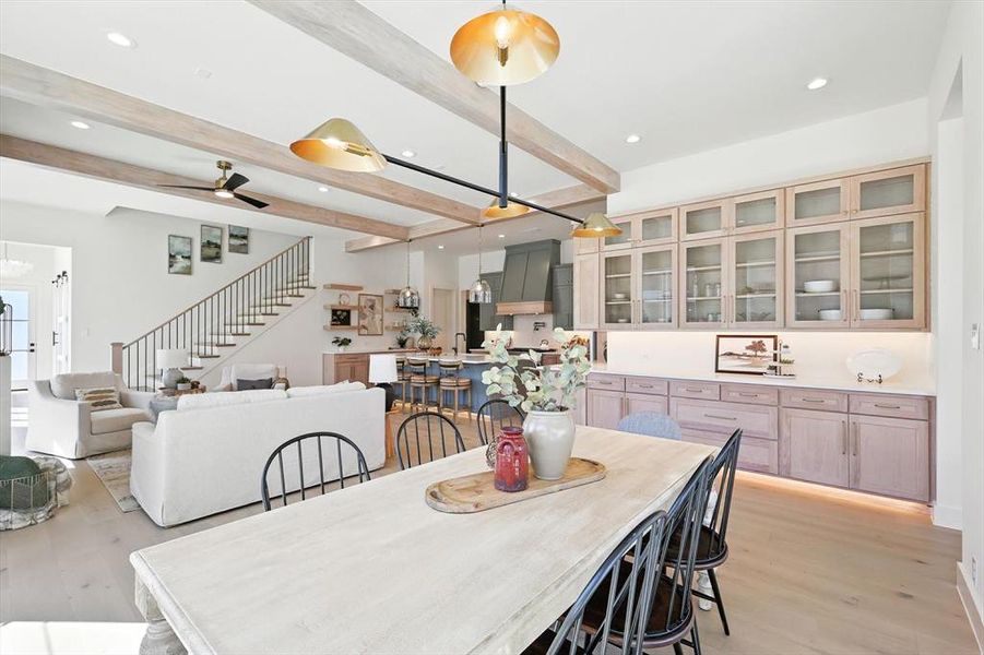 Furnished interior view inside a new home in , Roanoke (Image 12).