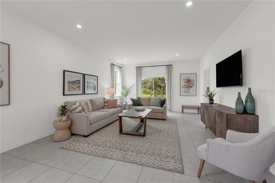 Furnished interior view inside a new home in Watermark, Cocoa (Image 15).
