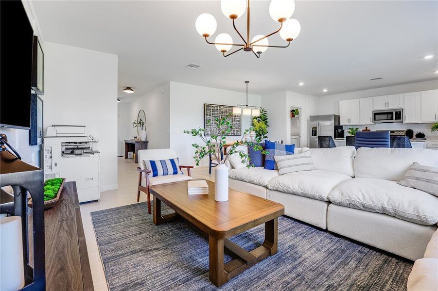 Furnished interior view inside a new home in Rye Ranch, Parrish (Image 5).