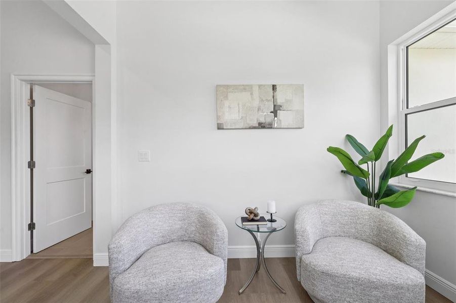 Furnished interior view inside a new home in , Tampa (Image 36).