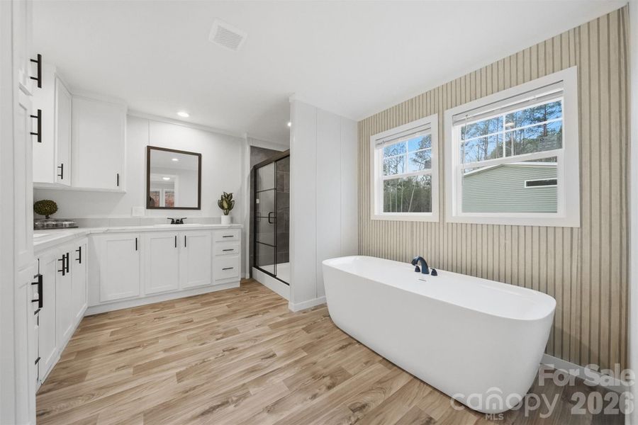 Furnished interior view inside a new home in , Morganton (Image 6).