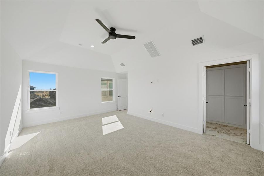 Spacious, unfurnished interior of a new home in Fields - 40' Lots, Frisco (Image 22).