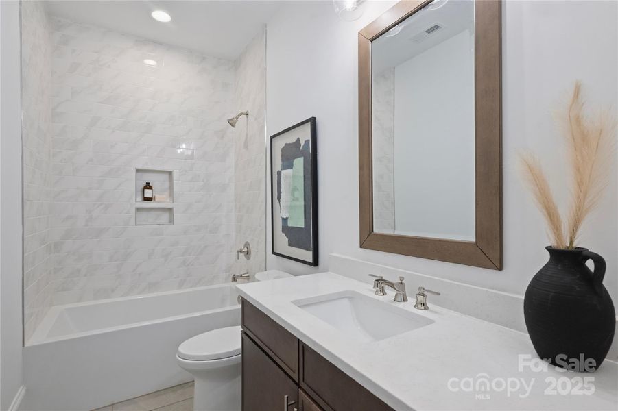 Furnished interior view inside a new home in , Charlotte (Image 11).