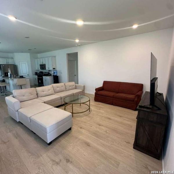 Furnished interior view inside a new home in Prairie Lakes, Buda (Image 6).