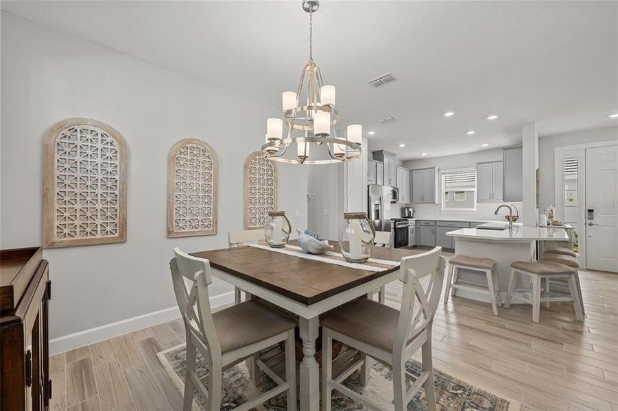 Furnished interior view inside a new home in , Wesley Chapel (Image 9). Furnished interior view inside a new home in , Wesley Chapel (Image 9).