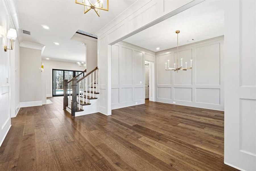 Spacious, unfurnished interior of a new home in , Marietta (Image 35).