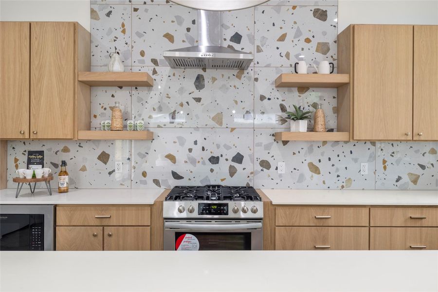 Close-up of interior finishes inside a home in , Austin (Image 13).