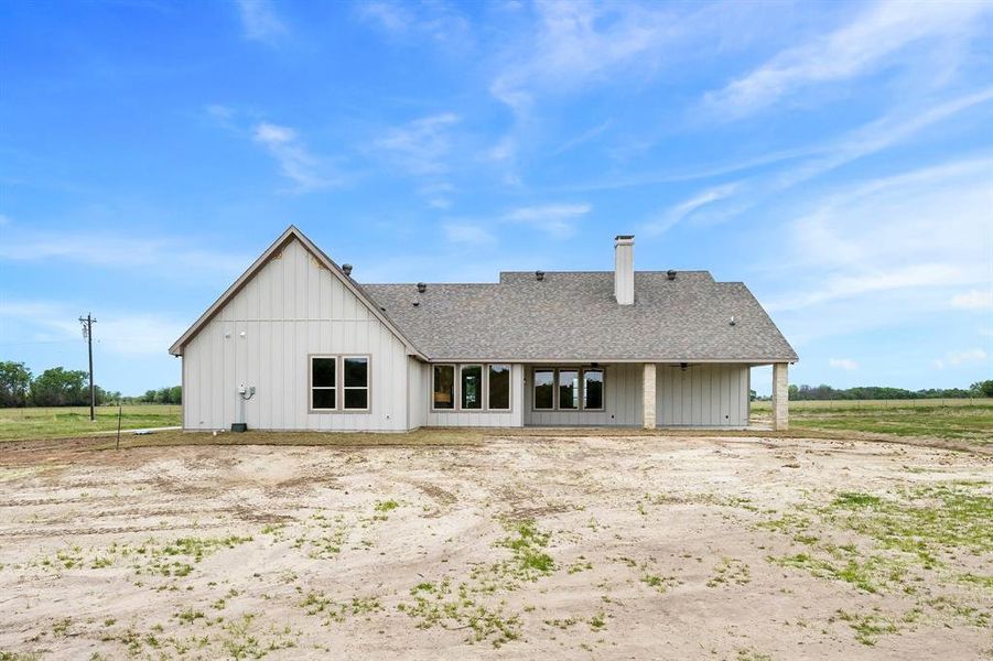 Exterior details and patio area of a home in , Terrell (Image 3). Exterior details and patio area of a home in , Terrell (Image 3).