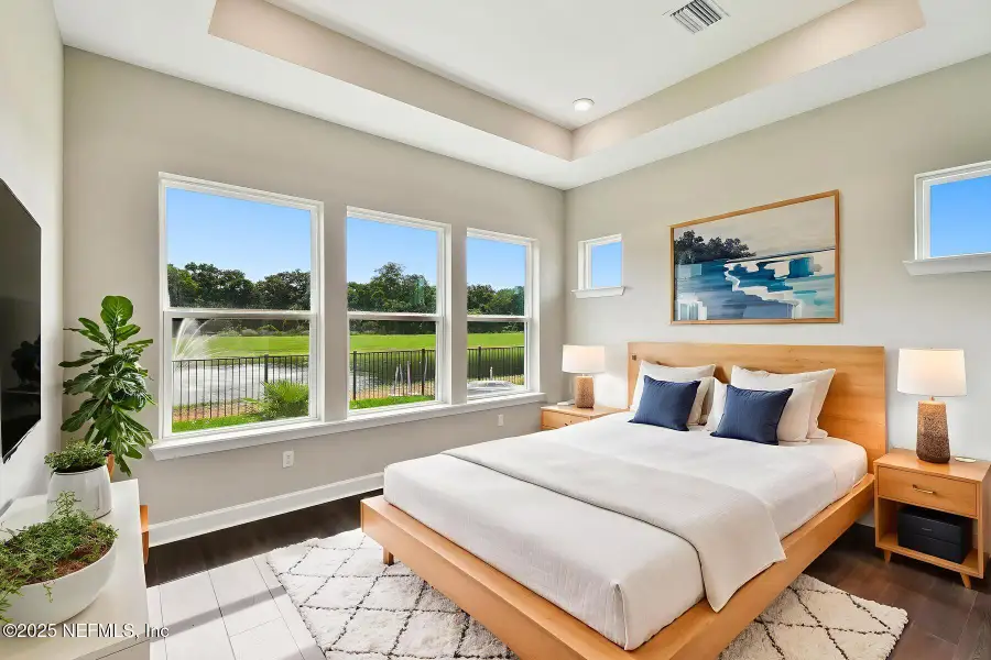 Furnished interior view inside a new home in Granville at eTown 38', Jacksonville (Image 10).