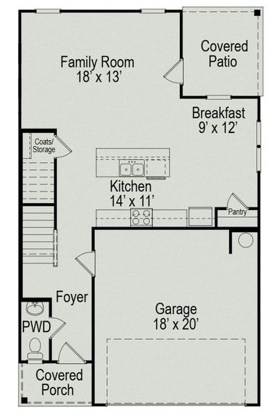 2D floor plan layout of this home in Cantigny Park, Clarksville, TN (Image 3). 2D floor plan layout of this home in Cantigny Park, Clarksville, TN (Image 3).