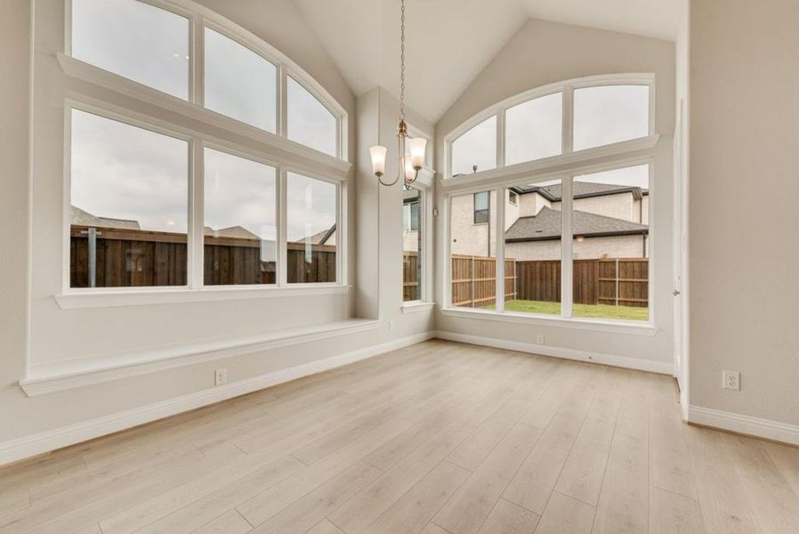 Spacious, unfurnished interior of a new home in Somercrest, Midlothian (Image 23).