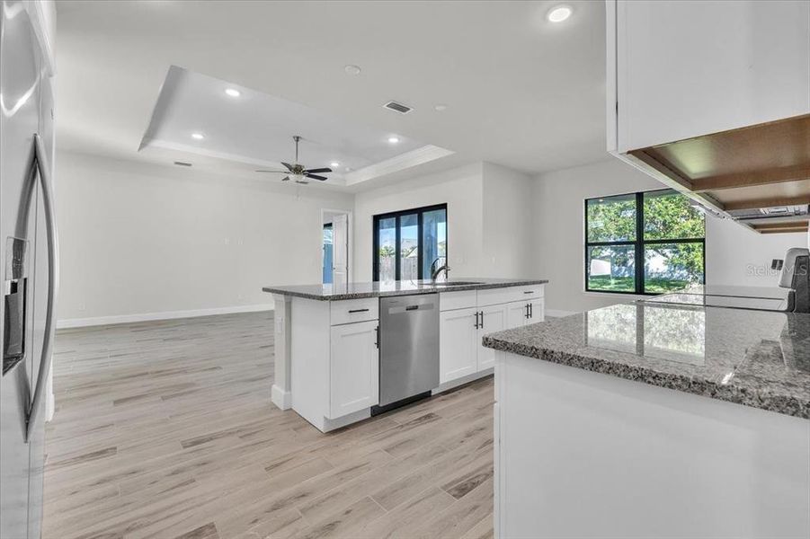 Furnished interior view inside a new home in , Cape Coral (Image 12).