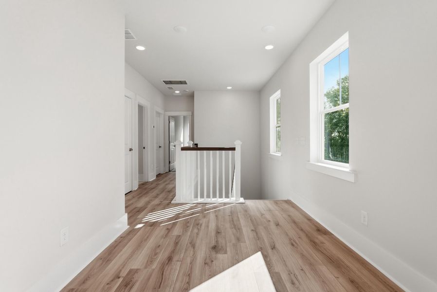 Spacious, unfurnished interior of a new home in Indigo Grove Single Family Homes, Johns Island (Image 16).