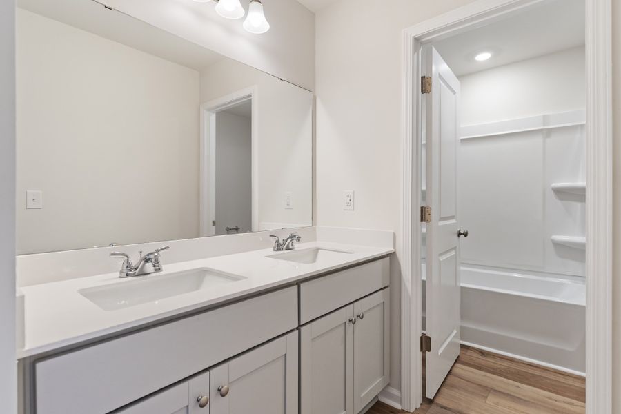 Furnished interior view inside a new home in Richmond Hill, Inman (Image 11). Furnished interior view inside a new home in Richmond Hill, Inman (Image 11).