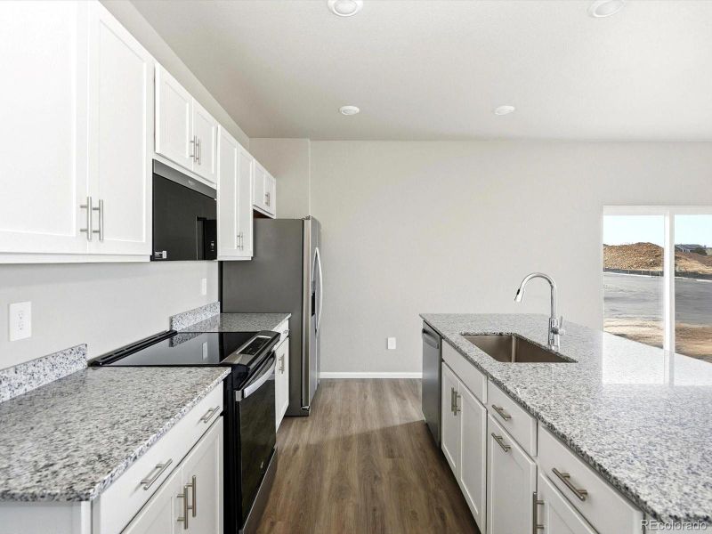 Furnished interior view inside a new home in York Station, Brighton (Image 12).