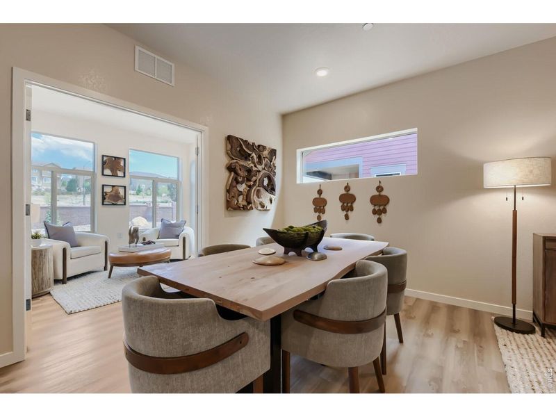 Furnished interior view inside a new home in , Westminster (Image 12).