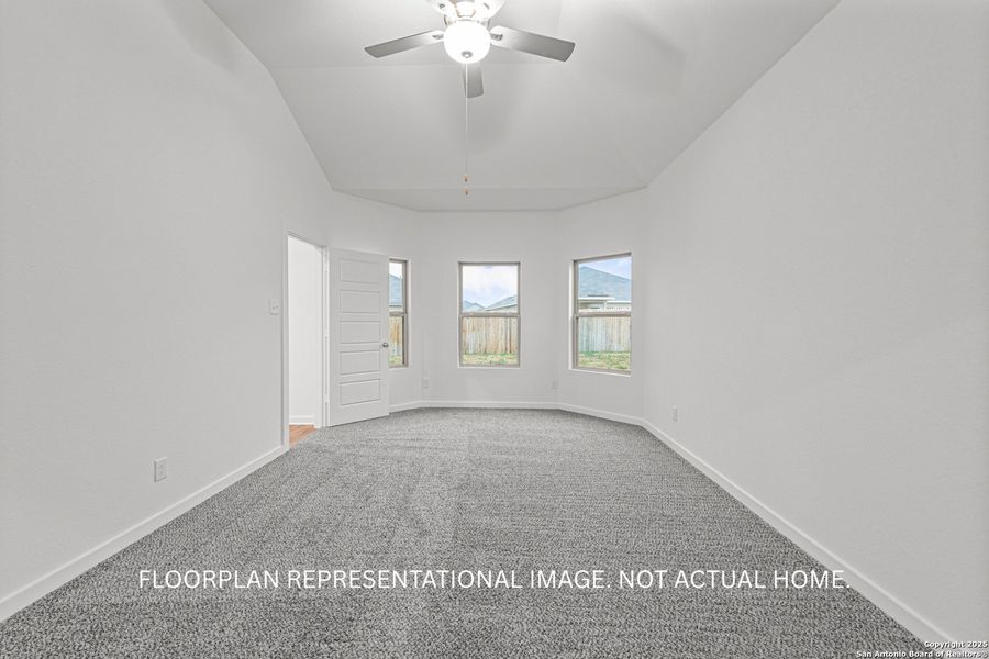 Spacious, unfurnished interior of a new home in Paloma Park, Converse (Image 22). Spacious, unfurnished interior of a new home in Paloma Park, Converse (Image 22).
