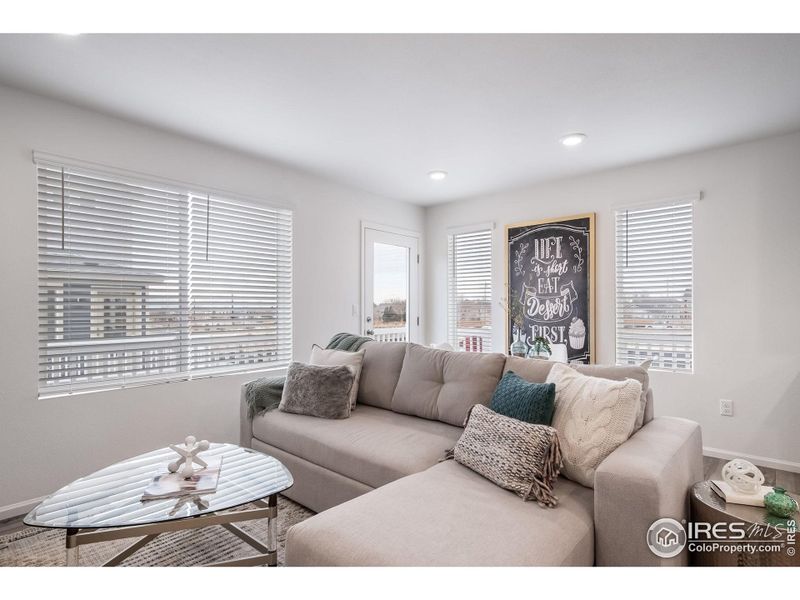 Furnished interior view inside a new home in , Johnstown (Image 9). Furnished interior view inside a new home in , Johnstown (Image 9).