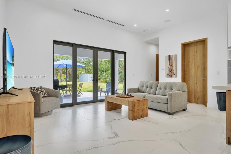 Furnished interior view inside a new home in , Naples (Image 25).