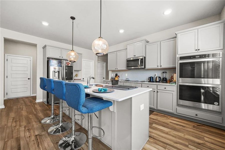 Furnished interior view inside a new home in Berkeley Lakes, Locust Grove (Image 17).