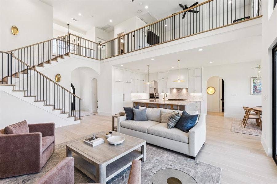 Furnished interior view inside a new home in , Midlothian (Image 35).