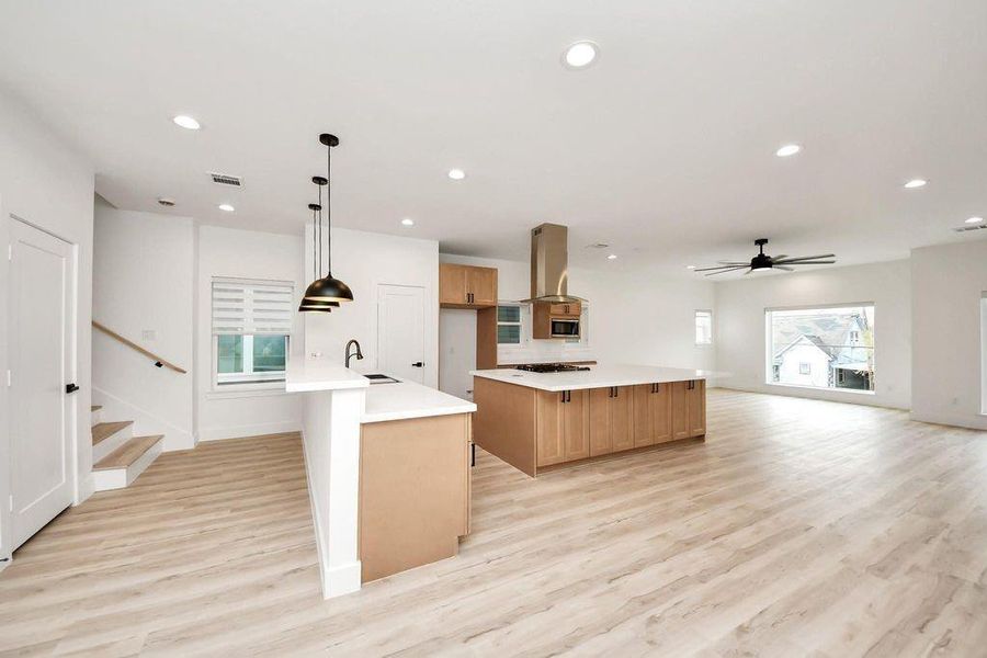 Furnished interior view inside a new home in , Houston (Image 18). Furnished interior view inside a new home in , Houston (Image 18).