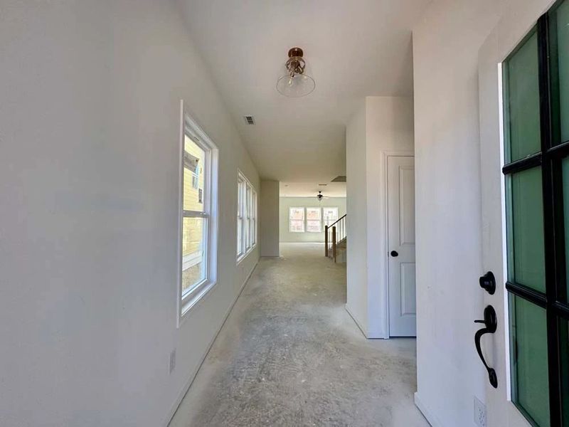 Foyer Construction Progress Foyer Construction Progress