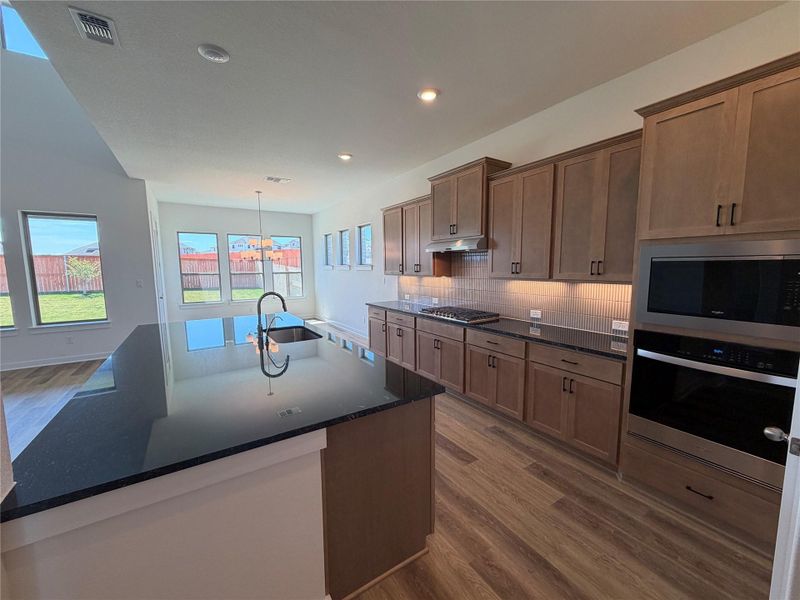 Furnished interior view inside a new home in Lariat, Liberty Hill (Image 11).