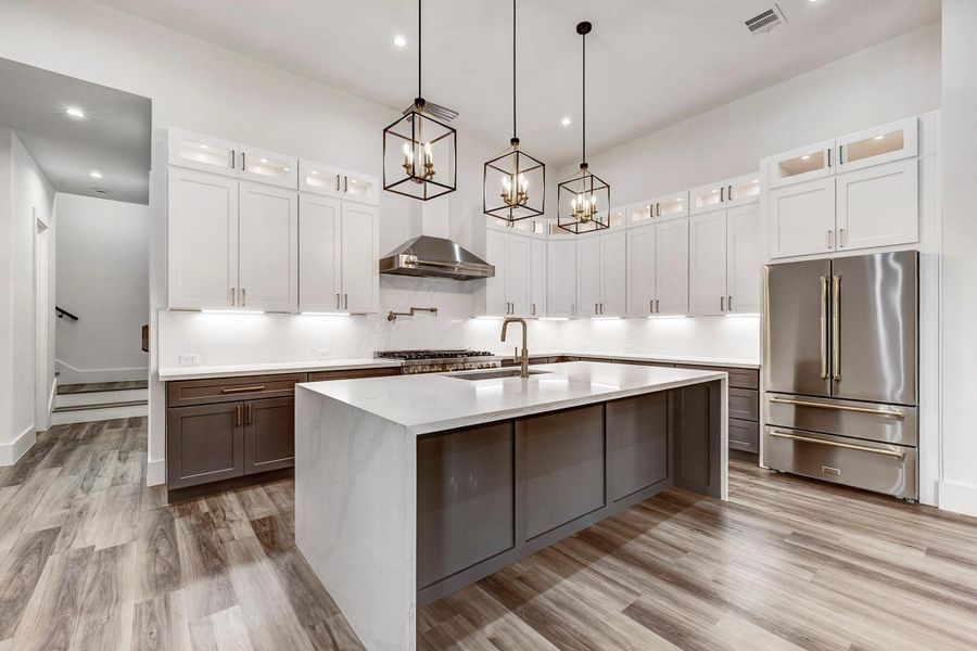 Furnished interior view inside a new home in , Magnolia (Image 12).