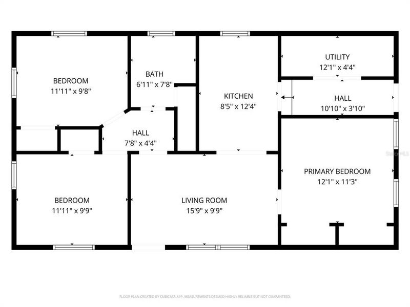 2D floor plan layout of this home in , Auburndale, FL (Image 4).