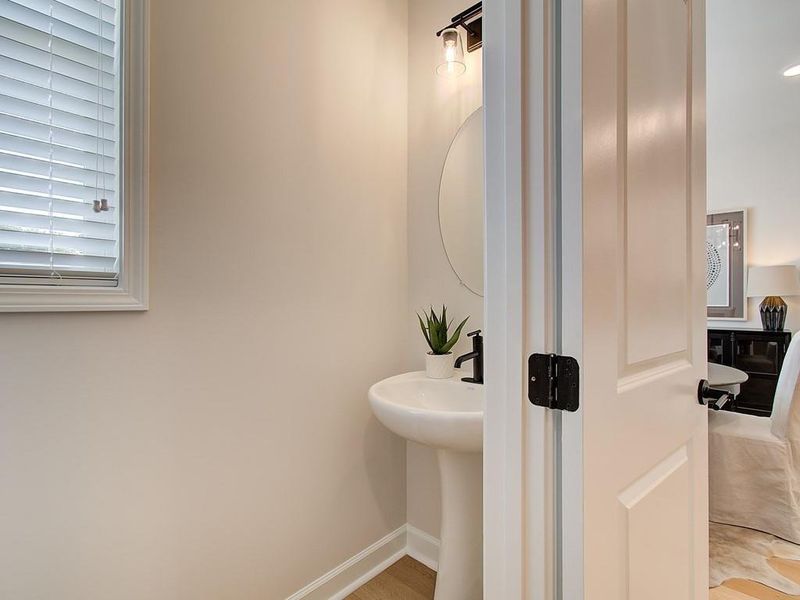 Furnished interior view inside a new home in Townes at South Main, Kennesaw (Image 2).