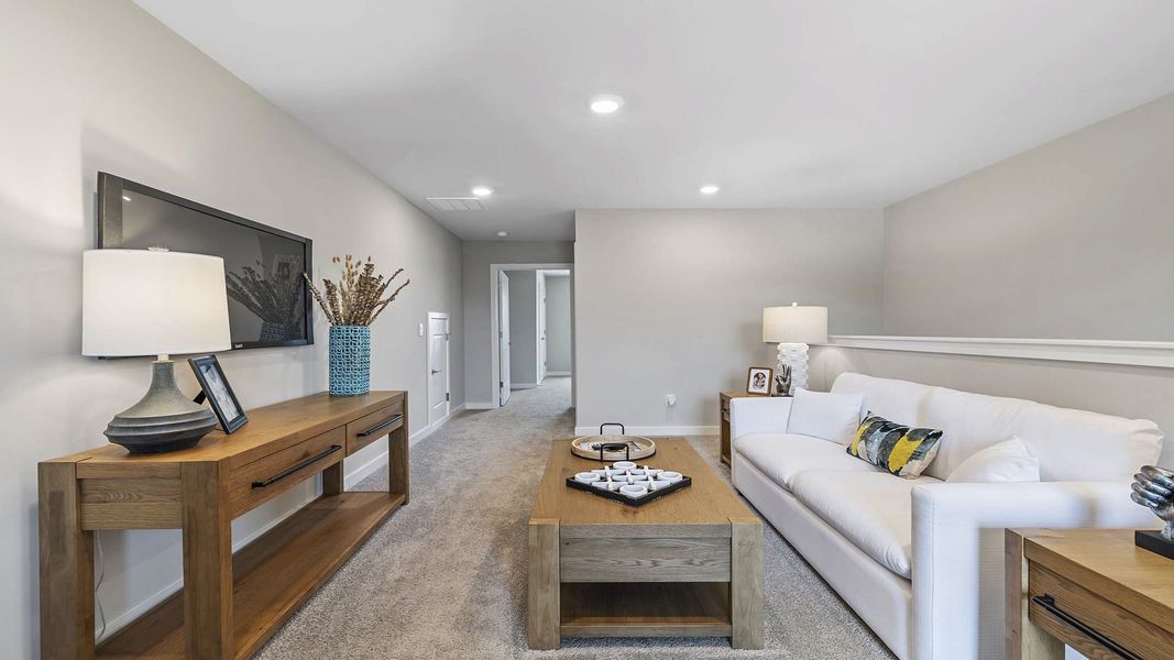 Furnished interior view inside a new home in Cottonwood Ridge, Piedmont (Image 20).