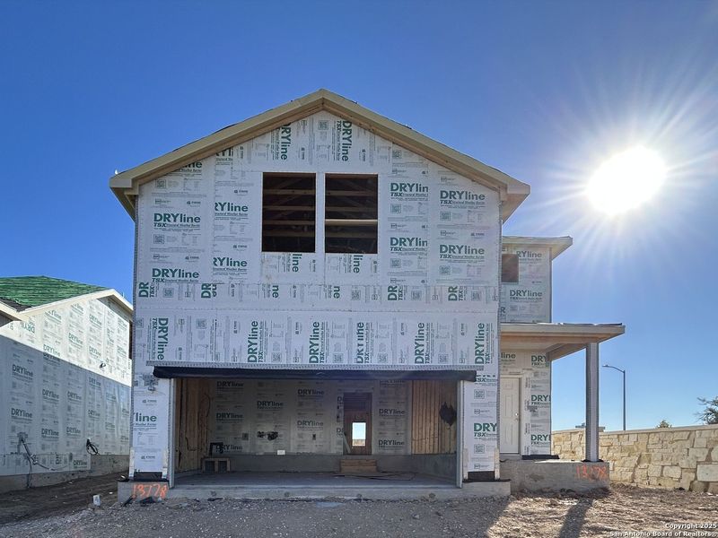 In-progress construction of a new home in Meadows at Hennersby Hollow 40's, San Antonio, TX (Image 17). In-progress construction of a new home in Meadows at Hennersby Hollow 40's, San Antonio, TX (Image 17).