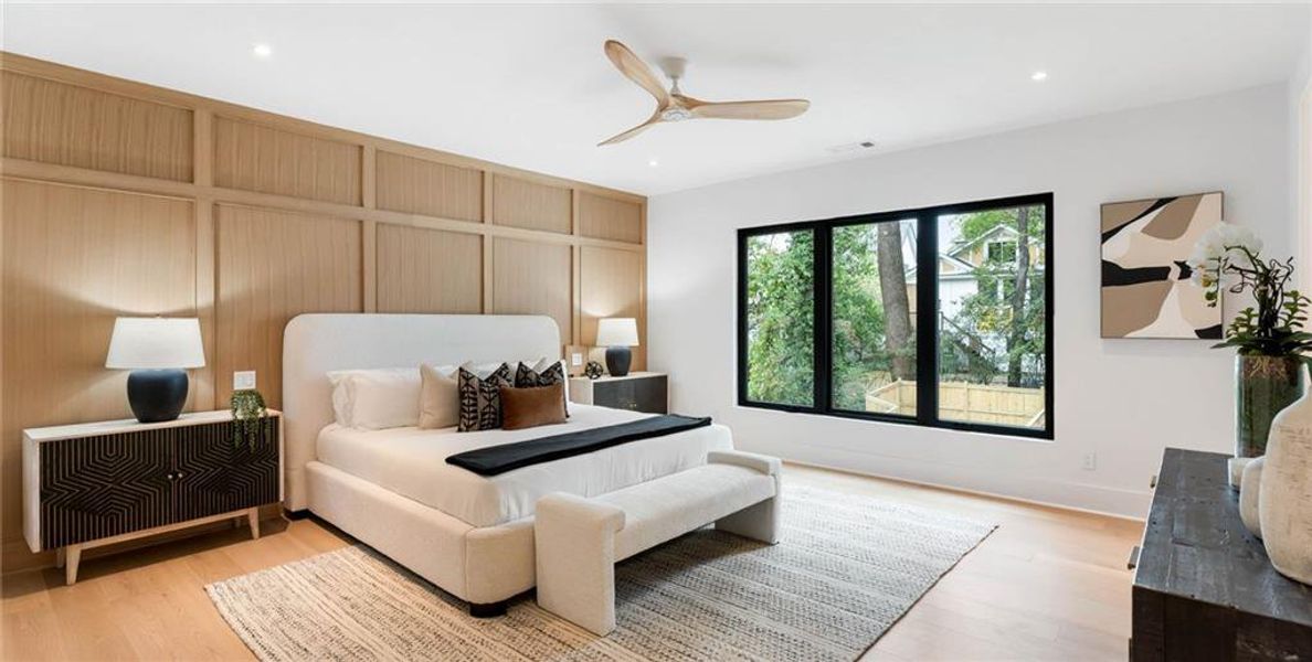 Furnished interior view inside a new home in , Atlanta (Image 34). Furnished interior view inside a new home in , Atlanta (Image 34).