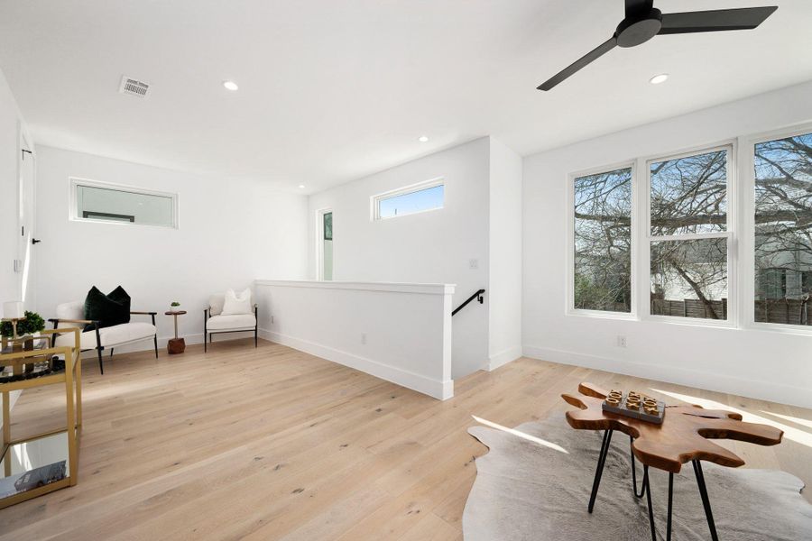 Furnished interior view inside a new home in , Austin (Image 33).