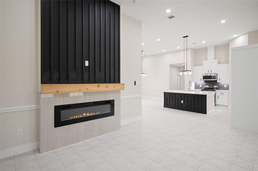 Furnished interior view inside a new home in , Porter (Image 7).