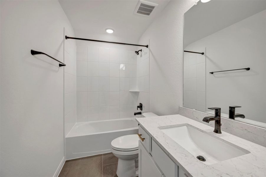 Furnished interior view inside a new home in Austin Point, Richmond (Image 6).