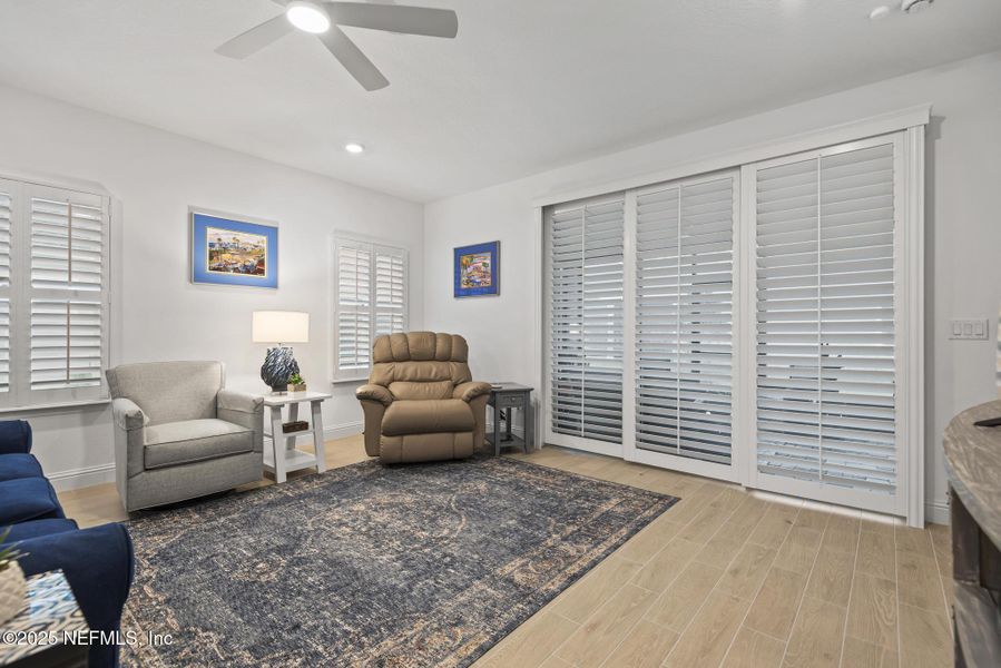 Furnished interior view inside a new home in Stillwater | Active Adult 55+: Stillwater (50s) - Royal Collection, St. Johns (Image 57). Furnished interior view inside a new home in Stillwater | Active Adult 55+: Stillwater (50s) - Royal Collection, St. Johns (Image 57).