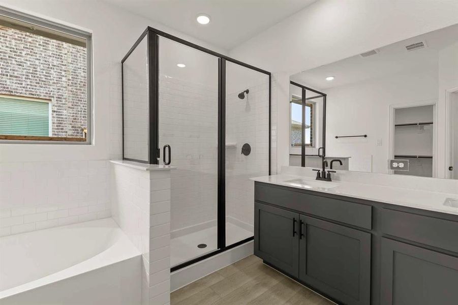 Furnished interior view inside a new home in Brookshire at Legacy Hills-60s, Celina (Image 8).