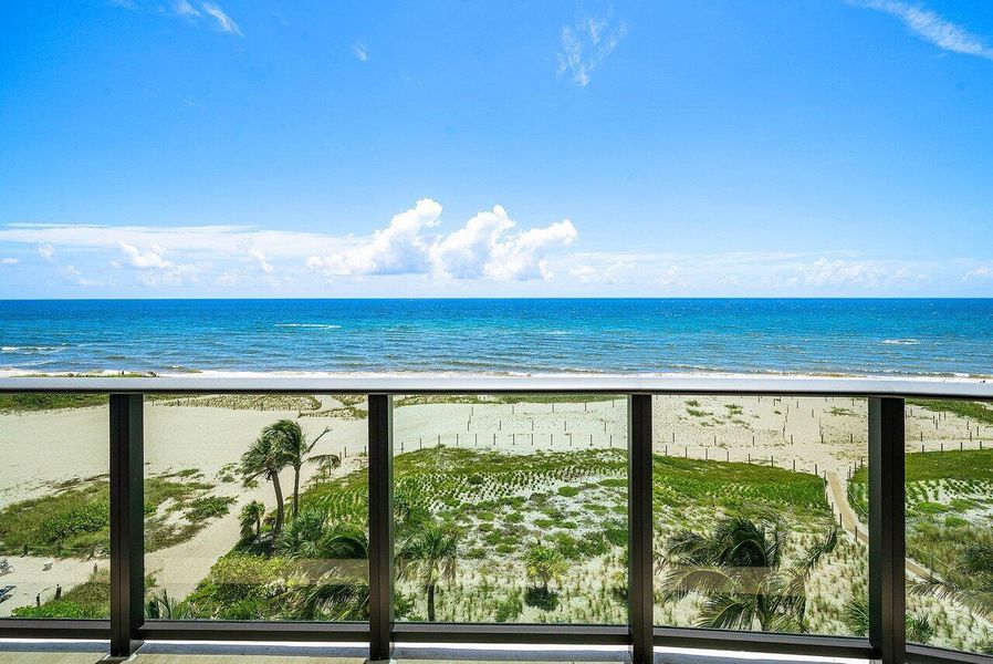 View from living area