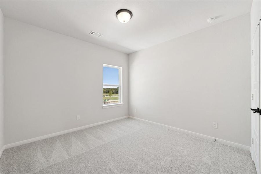 Spacious, unfurnished interior of a new home in Painted Tree Woodland West – Cottages, McKinney (Image 19). Spacious, unfurnished interior of a new home in Painted Tree Woodland West – Cottages, McKinney (Image 19).