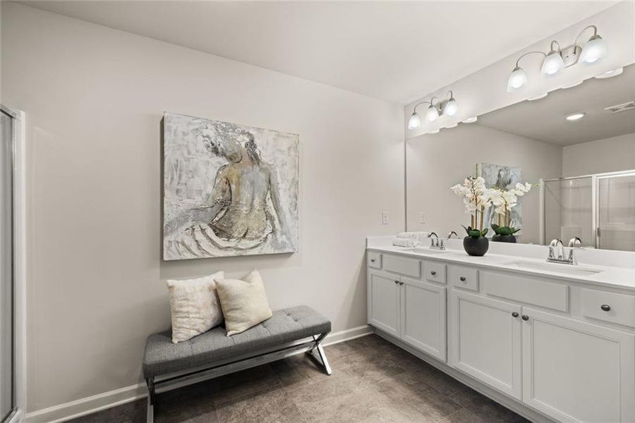 Furnished interior view inside a new home in Reeves Park, Stockbridge (Image 19).