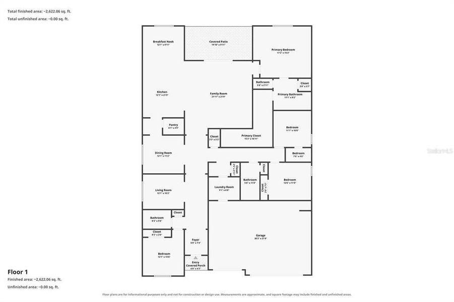 2D floor plan layout of this home in The Grove at Stuart Crossing - Signature Series, Bartow, FL (Image 7). 2D floor plan layout of this home in The Grove at Stuart Crossing - Signature Series, Bartow, FL (Image 7).