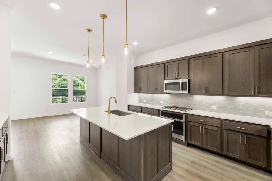 Kitchen featuring the Laguna Collection Kitchen featuring the Laguna Collection